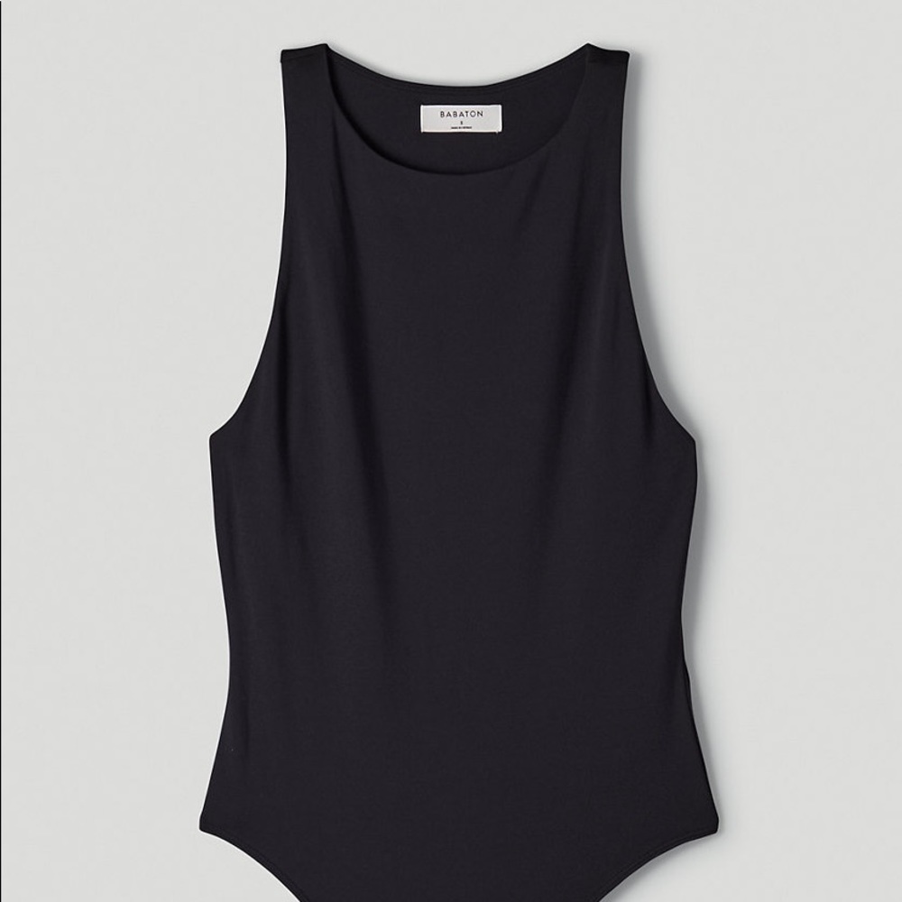 Aritzia Babaton Contour Bodysuit in Navy. Size Medium.